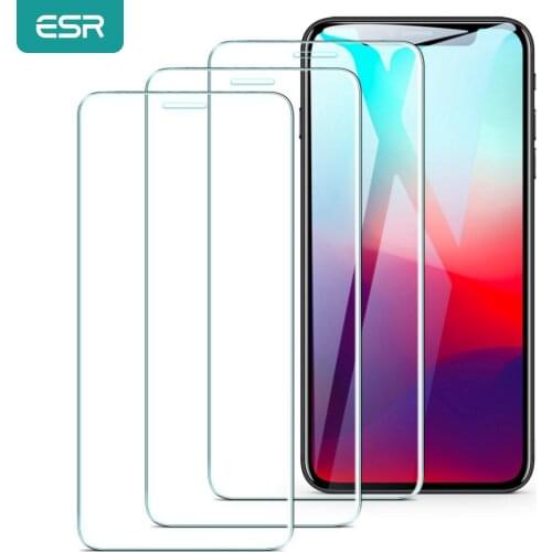 2PCS ESR Screen Protector for iPhone 11 Pro 11 Pro Max Protective Glass for iPhone 11 2019 Screen Film for iPhone X XS XR XS Max