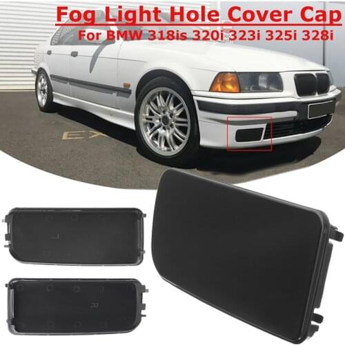 For BMW 3-Series E36 318is 320i 323i 325i Car Fog Light Hole Cover Cap Accessory