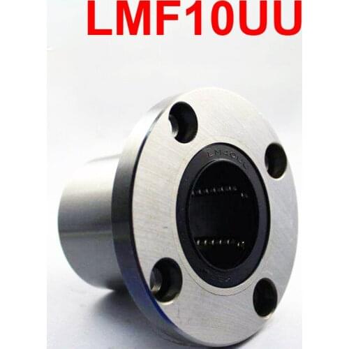 10MM LMF10UU Flange Linear Motion Bearing Bush 10x19x29MM