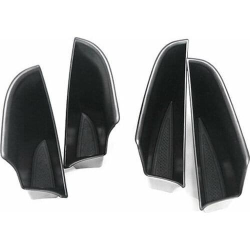4pcs Car Door Armrest Storage Box Organizer Holder For Mercedes-Benz CLS Class 2018