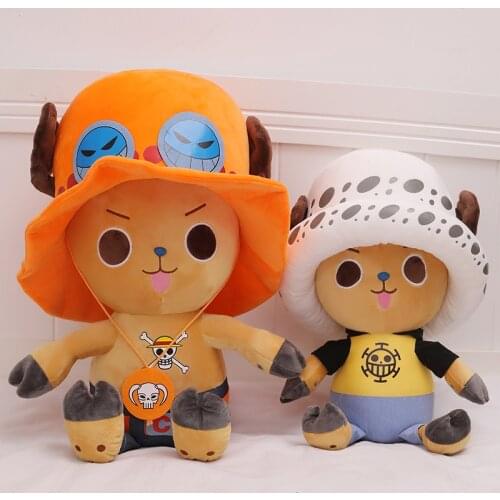 55CM Cartoon One Piece Plush Toys Chopper Plush Doll Stuffed Anime Cute Toy, Chopper Doll Best Gift For Children
