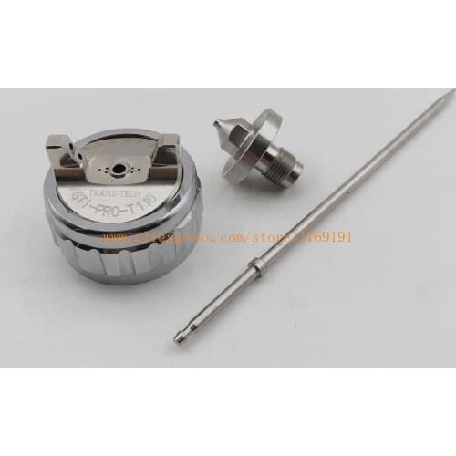 HVLP 1.3mm and 1.8mm needles,nozzles and flow caps for lvmp nozzles and air caps for GTi pro lite and TTS guns Nozzle diameter