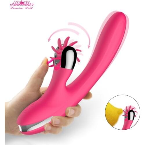 Rabbit G Spot Vibrator Sex Toy For Women Dildo Dual Vibration Nipple Clitoral Massager Female Masturbator Sex Toy For Adult Shop
