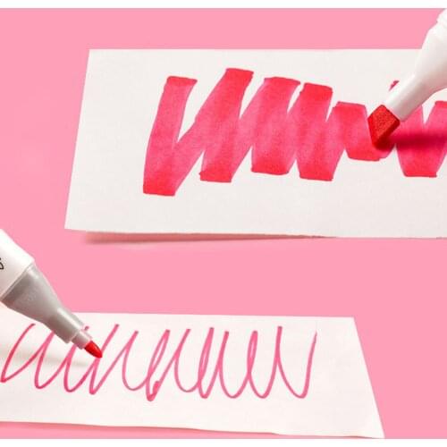 Twin Tip Marker Pen Sketch Brush Markers 15.3cm for Journaling Note Taking