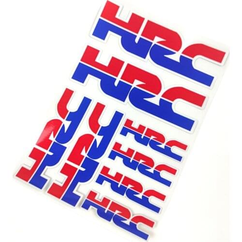 Motorcycle Bike Helmet Gas Cover Car Sticker Reflective Fit For Honda hrc HRC