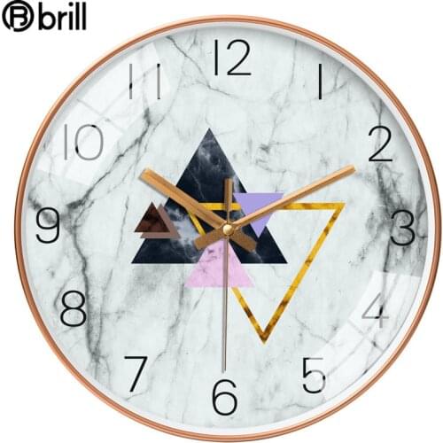 European-Style Wall Clocks Home Deocr Creative Gold Wall Clock Living Room Kitchen Office Decoration Modern Relogio De Parede