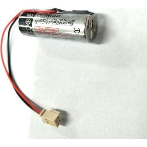 NEW DATE) 2PCS ER17500V 3.6V PLC BATTERY FOR C4 SERIOUS ROBOT R13N860011