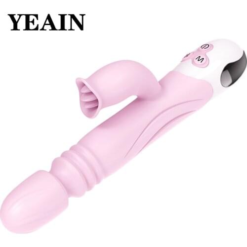 NEW Vaginal vibration female masturbation sex toy YEAIN Hot Wheels telescopic bumping vibrator female masturbation sex supplies