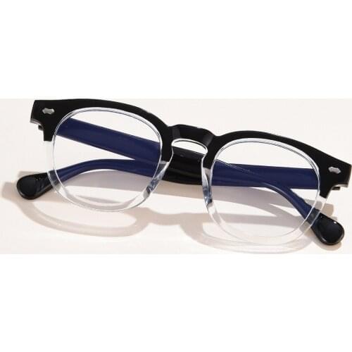 Fashion Glasses Frame Prescription Women Men Optical Titanium Eyeglasses Cat Eye Optical Myopia Anti Blue Light Eyewear Oculos