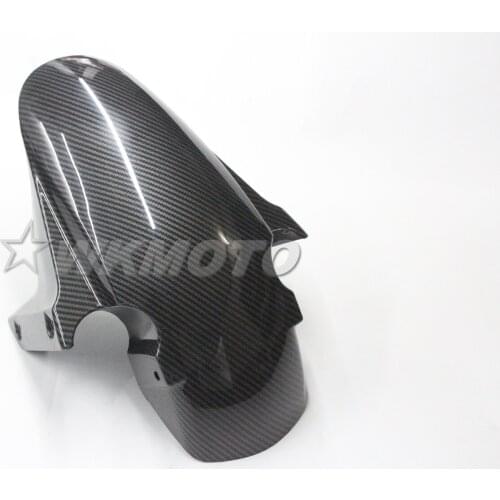 For HONDA CBR600RR 2003 2004 Tire Front Fender Mudguard ABS Plastic Carbon Fiber Painted