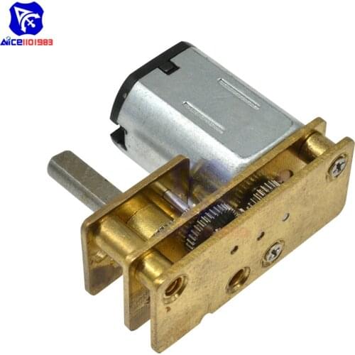 Diymore GA1024-N20 24GM-N20 DC Gear Motor 100PRM 12V for Toy Car Robot Model Airplane Engine Toys Reduction Motor