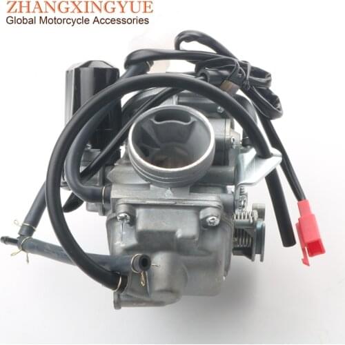 24mm Carb Carburetor PD24J & Carburetor Repair Kit for MOTO BI Rimini 125cc