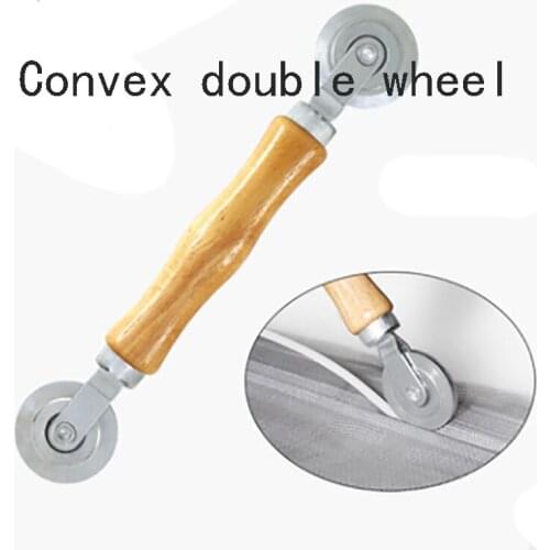 Roller hook installation tool screen window door and window pulley screen window screen window rubber strip pressure wheel