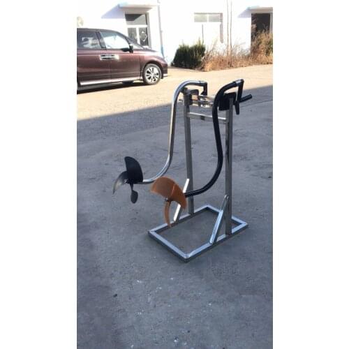 Hand propeller, inflatable boat, fishing boat, aluminum boat, plastic boat stern, silent and energy-saving outboard