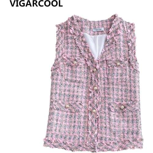 Женские осенние жилеты VIGARCOOL China At AliExpress