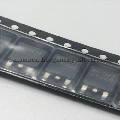 10PCS/LOT NEW MDD1653RH MDD1653 TO-252 MOS tube