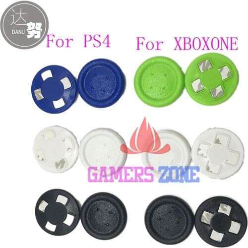 12PCS=6Pairs For PS4 Flat Directional D-PAD Button Cap For XBOX ONE Controller Enhacement Flat Buttons