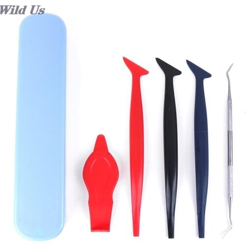 5pcs new Car Stickers Hardness Wrap Vinyl Tools exterior accessories Micro Squeegee Scraper car Tuck Micro Gasket Squeegee brand