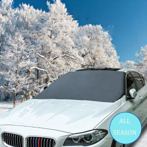 Car Snow Cover Windscreen Cover Magnet Frost Protection Cover Snow Cover Magnetic Front Cover Snow Cover