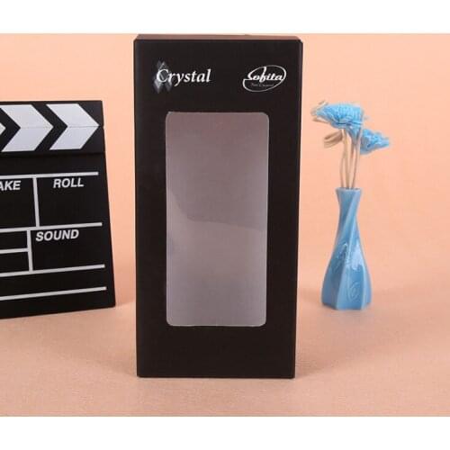 Free delivery Custom cardboard box packaging with pvc window-two styles required ---PX11244