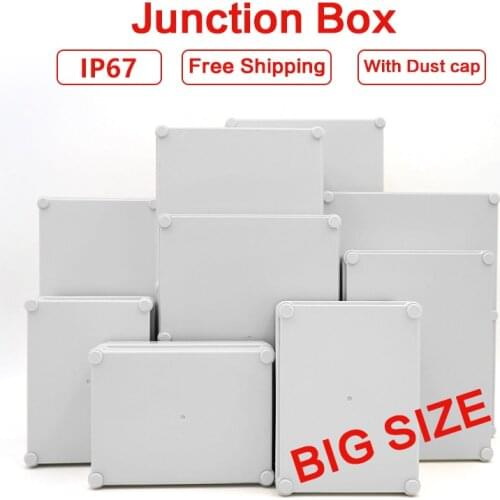 Big Size B Type Waterproof DIY Housing Instrument Case ABS Plastic Project Box Storage Case Enclosure Boxes Electronic Supplies