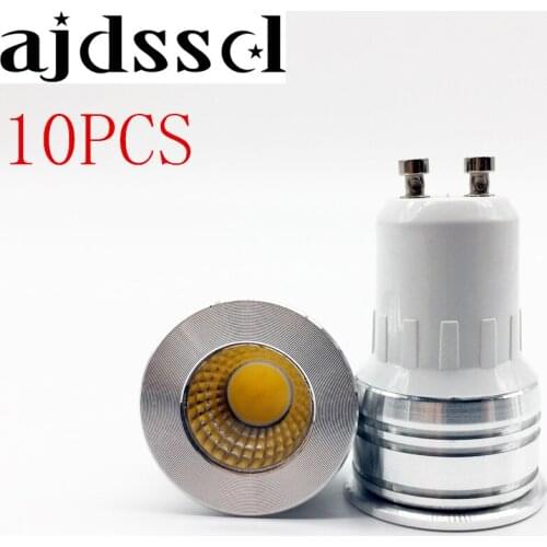 MINI light NEW led GU10 GU5.3 AC110V/220V COB dimmable cold white Warm White 6W LED lamp light replace the Halogen lamp