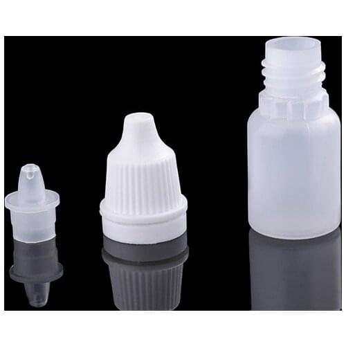 1pc 5ml Plastic Empty Plastic Squeezable Dropper Bottles Eye Liquid Cap Thin Tip Dropper Bottles Eyedropper Personal Care
