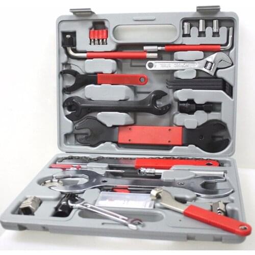 Bicycle repair kit Multifunctional Biking Tool Combination Tool Repair Box 44-in-1 Bicycle Repair Tool Set hand tools
