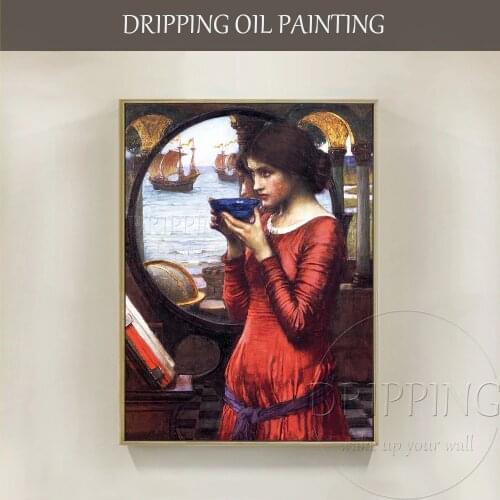 Excellent Artist Hand-painted Oil painting Portrait Destiny John William Water House Oil Painting Reproduce Portrait Painting