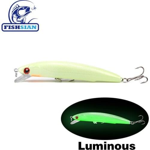 Fishsian Minnow Fishing Lure Mino Bait Fishing Bait 17g/12cm Bass Fishing Fish Bait Hard Bait Saltwater Lures Isca Artificial