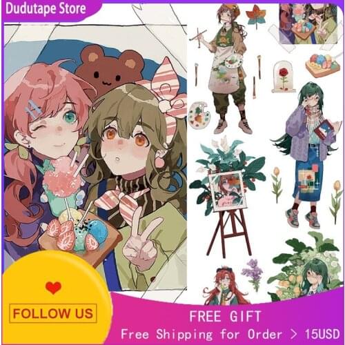 Journal Washi Tape Sticker People Sen Story Long Cycle Special Oil