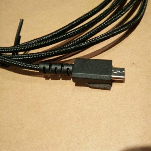 USB Mouse Cable Modified to Earphone Wire for Logitech G533 G633 G933 Headphone Replacement Charging Cable Repair Parts