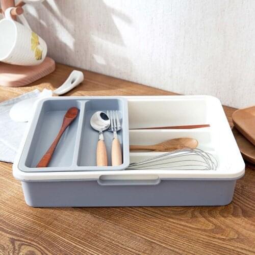 3 Stoves/kitchens Storage Containers Box Case For Knives Forks Rods Multifunctional Home Plastic Container Organizer Kitchen