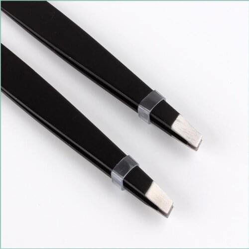 3PCS Professional Stainless Steel Slant Tip Hair Removal Eyebrow Tweezer Women Girl Makeup Make Up Tool Useful Beatiful J0029