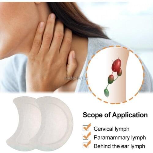 5/10/20pcs Lymphatic Detox Patch Neck Anti-Swelling Herbs Sticker LymphPads Medical Plaster Body Relaxation Health Care