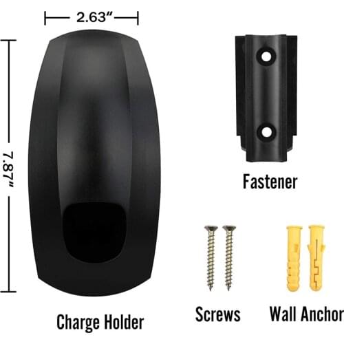 Car Charging Cable Organizer Wall Mount Charger Connector Bracket Holder Adapter for Tesla Model 3 X S Y US Plug