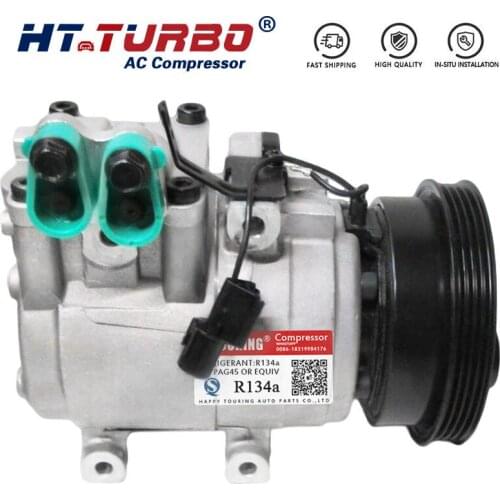 For 57188 9770122261 9770125000 9770122060 9770129510 HS15 Auto A/C AC Compressor For Hyundai Accent 1998-2002 L4 1.5L