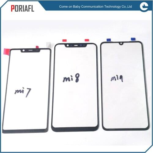 For Xiaomi Mi9 Front Outer Glass Lens Repair Touch Screen Outer Glass Mi8 glass Mi 7 Xiaomi7 Xiaomi8 Xiaomi 9 mi 9 with OCA