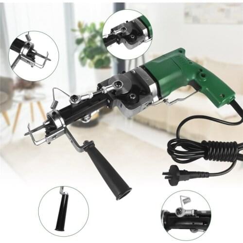 Industrial Grade Electric Manual Tufting Machine Carpet Machine 2400RPM Tufting Gun EU 220V Plug Cut Pile And Loop Pile