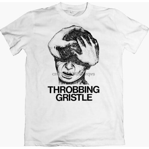Throbbing Gristle Head T shirt Psychic TV Coil NUrse With Wound Current 93 SPK CLock DVA Cabaret Voltaire