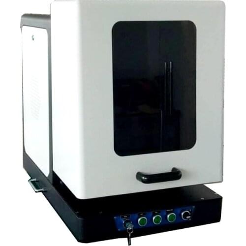 20w 30w 50w 70 w 100watt enclosed 3d fiber laser marking machine laser printer marking machine price