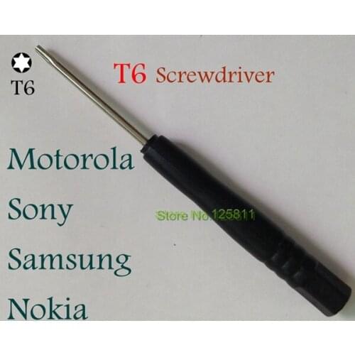 Screwdriver Torx T6 200pcs/lot