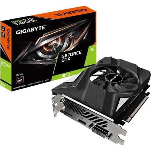 Applicable To Gigabyte (Gigabyte) GeForce GTX 1650 D6 OC 4G GDDR6 Game Graphics Card K-STAR New Dropshipping