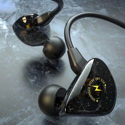 Wired Ear Hanging Earphone 3.5mm Sport Headphone L-bend Type Plug In-Ear hook Headsets With Microphone For iPhone Huawei Phone