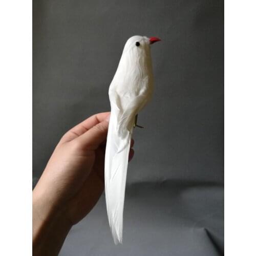 Real life Bird white feathers dove bird model about 22cm peace bird home garden decoration prop decoration toy gift h1057