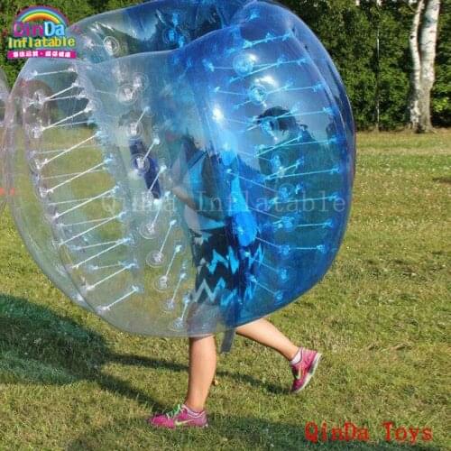 Most crazy sport inflatable bumper ball with pump,1.5m giant human bubble ball for adult