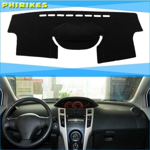 For Toyota Vitz / Yaris Hatchback 2006 - 2011 Car Inner Auto Dashboard Cover Dashmat Pad Carpet Sun Shade Dash Board Cover Fit