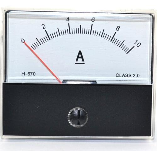 H-670 High Precision Ultrasonic Ammeter DC10A Generator Welding Machine Ammeter