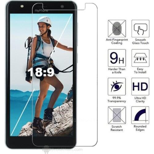 Smartphone Tempered Glass for Myphone Pocket Prime Fun 18x9 LTE 9H Explosion-proof Protective Film Screen Protector cover phone