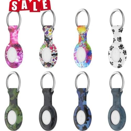 For Apple Airtags Liquid Silicone Protective Sleeve For Apple Locator Tracker Anti-lost Device Keychain Protective Sleeve Hot